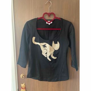 ヴィヴィアンウエストウッド(Vivienne Westwood)のヴィヴィアンウエストウッド　猫　カットソー　ロンT(Tシャツ(長袖/七分))