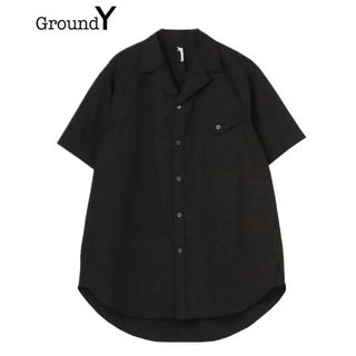 ヨウジヤマモト(Yohji Yamamoto)の100/2 cotton broad Flap opencollar shirt(シャツ)