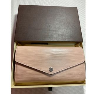 ルイヴィトン(LOUIS VUITTON)のルイヴィトン　エピポルトフォイユサラ　長財布　バレリーヌローズ (財布)