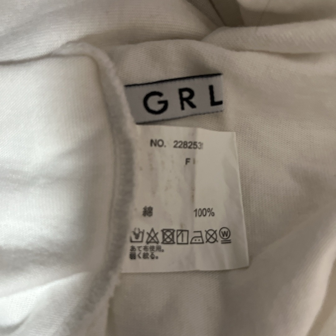 GRL(グレイル)の半袖Tシャツ レディースのトップス(Tシャツ(半袖/袖なし))の商品写真