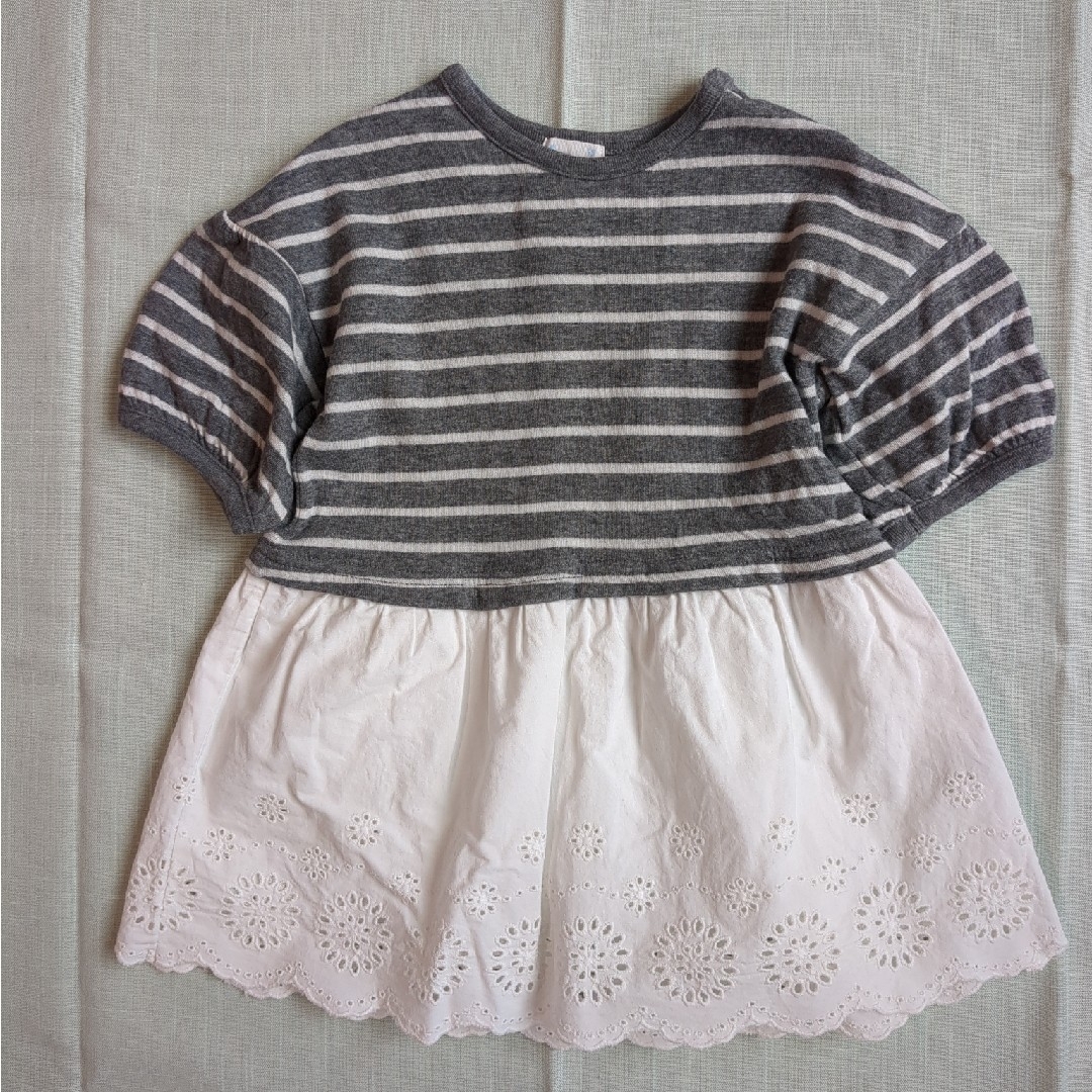 Combi mini(コンビミニ)のコンビミニ　Combi mini チュニックワンピース　90 キッズ/ベビー/マタニティのキッズ服女の子用(90cm~)(ワンピース)の商品写真