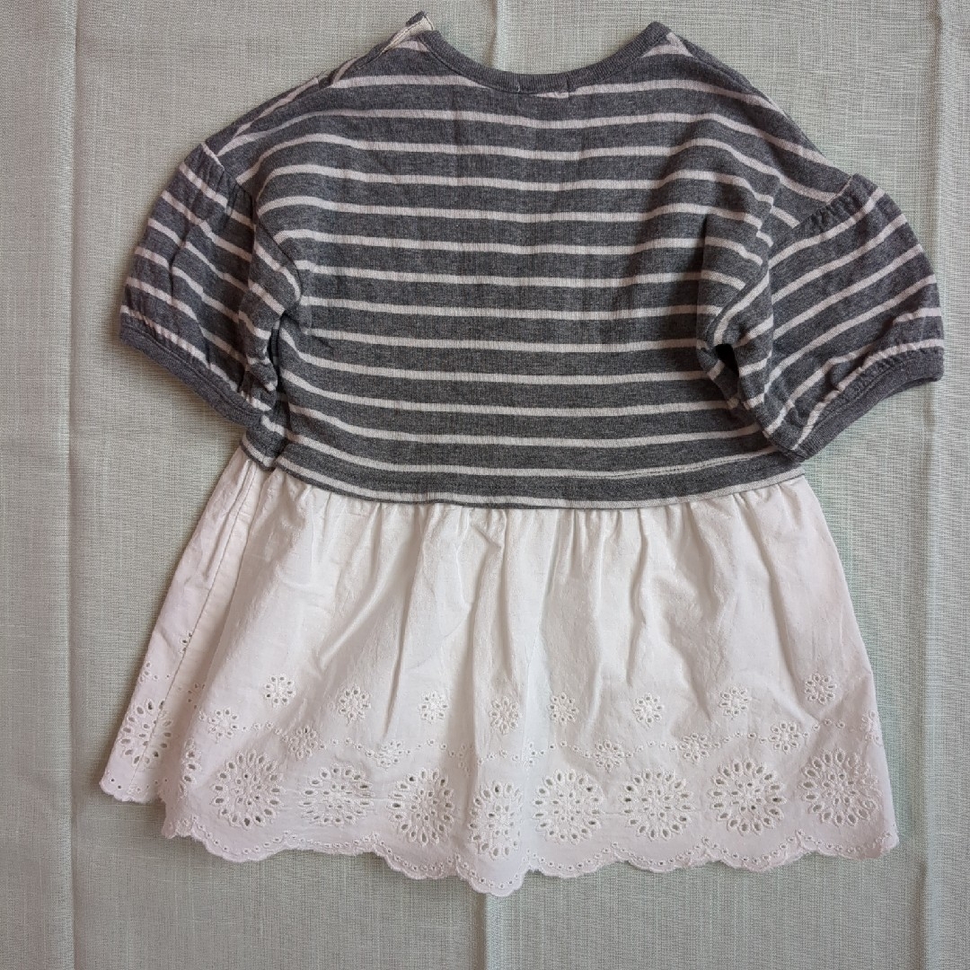 Combi mini(コンビミニ)のコンビミニ　Combi mini チュニックワンピース　90 キッズ/ベビー/マタニティのキッズ服女の子用(90cm~)(ワンピース)の商品写真