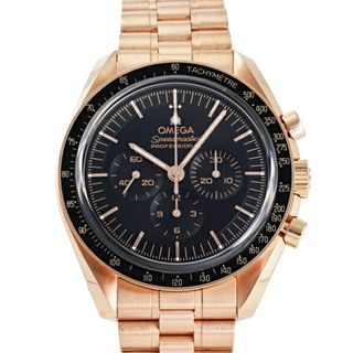 オメガ(OMEGA)のオメガ OMEGA スピードマスター ムーンウォッチ プロフェッショナル 42MM 310.60.42.50.01.001 ブラック文字盤 中古 腕時計 メンズ(腕時計(アナログ))