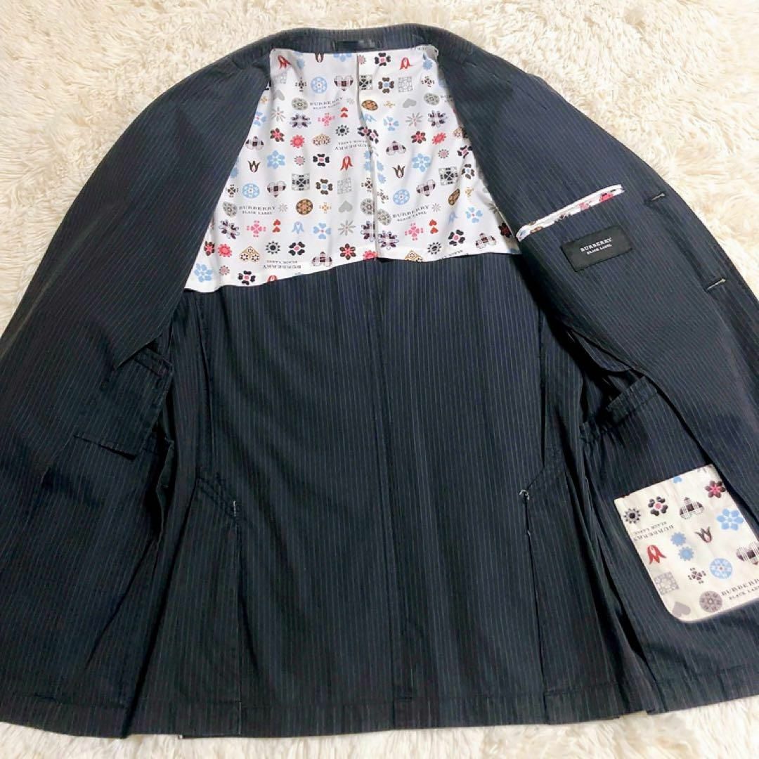 BURBERRY BLACK LABEL(バーバリーブラックレーベル)の【希少】BURBERRY BLACK LABEL スーツ　モノグラム　XL メンズのスーツ(セットアップ)の商品写真