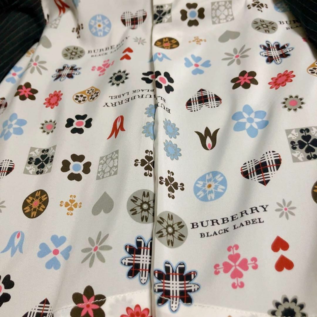 BURBERRY BLACK LABEL(バーバリーブラックレーベル)の【希少】BURBERRY BLACK LABEL スーツ　モノグラム　XL メンズのスーツ(セットアップ)の商品写真