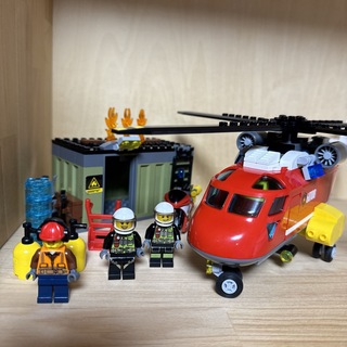 60108 消防ヘリコプター　レゴ  LEGO シティ　CITY