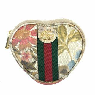 グッチ(Gucci)のグッチ GUCCI フローラ ハートシェイプ コインケース キーケース(コインケース)