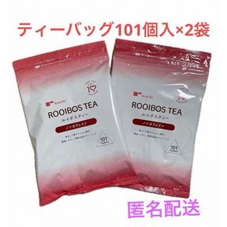 ティーライフ(Tea Life)のティーライフ ルイボスティー 101包　2袋　ノンカフェイン(茶)