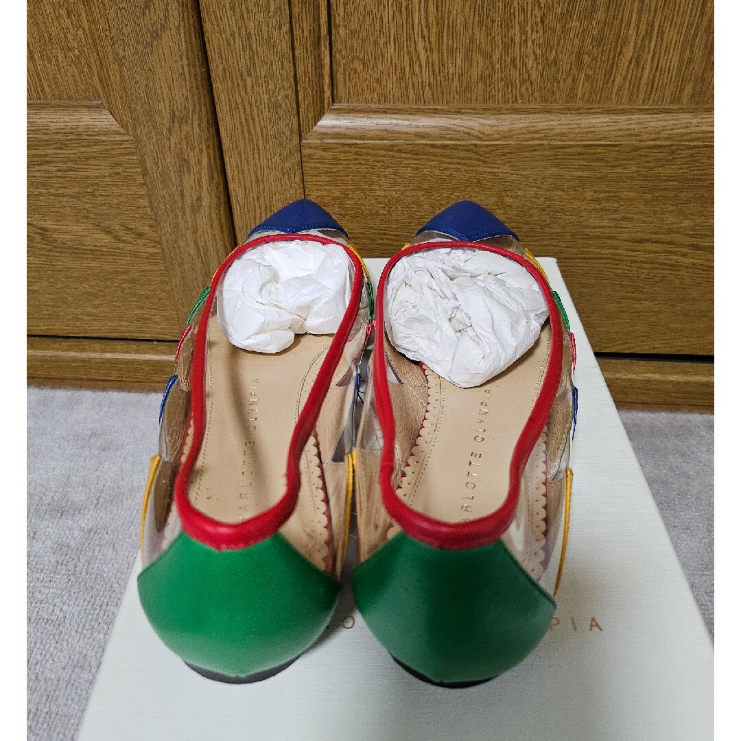 Charlotte Olympia(シャルロットオリンピア)のシャルロットオリンピア　フラットシューズ　未使用37 レディースの靴/シューズ(その他)の商品写真