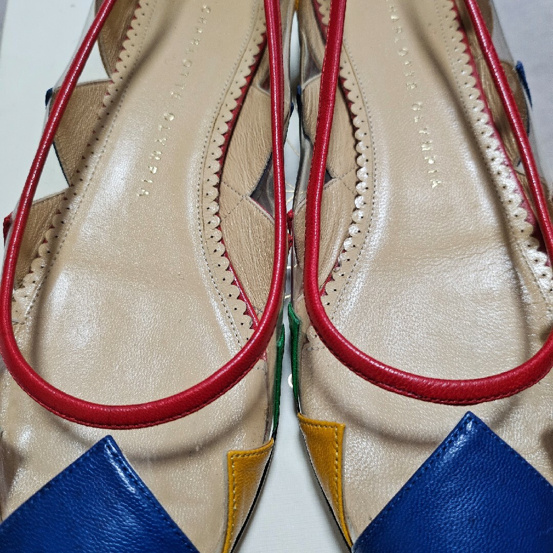 Charlotte Olympia(シャルロットオリンピア)のシャルロットオリンピア　フラットシューズ　未使用37 レディースの靴/シューズ(その他)の商品写真