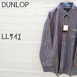 ダンロップ(DUNLOP)の《DUNLOP》ダンロップ　メンズ　ボタンダウンシャツ　ストライプ　新品未使用品(シャツ)