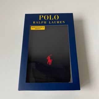 ポロラルフローレン(POLO RALPH LAUREN)のラルフローレン ボクサーパンツ  メッシュ ブラック Mサイズ 未使用(ボクサーパンツ)