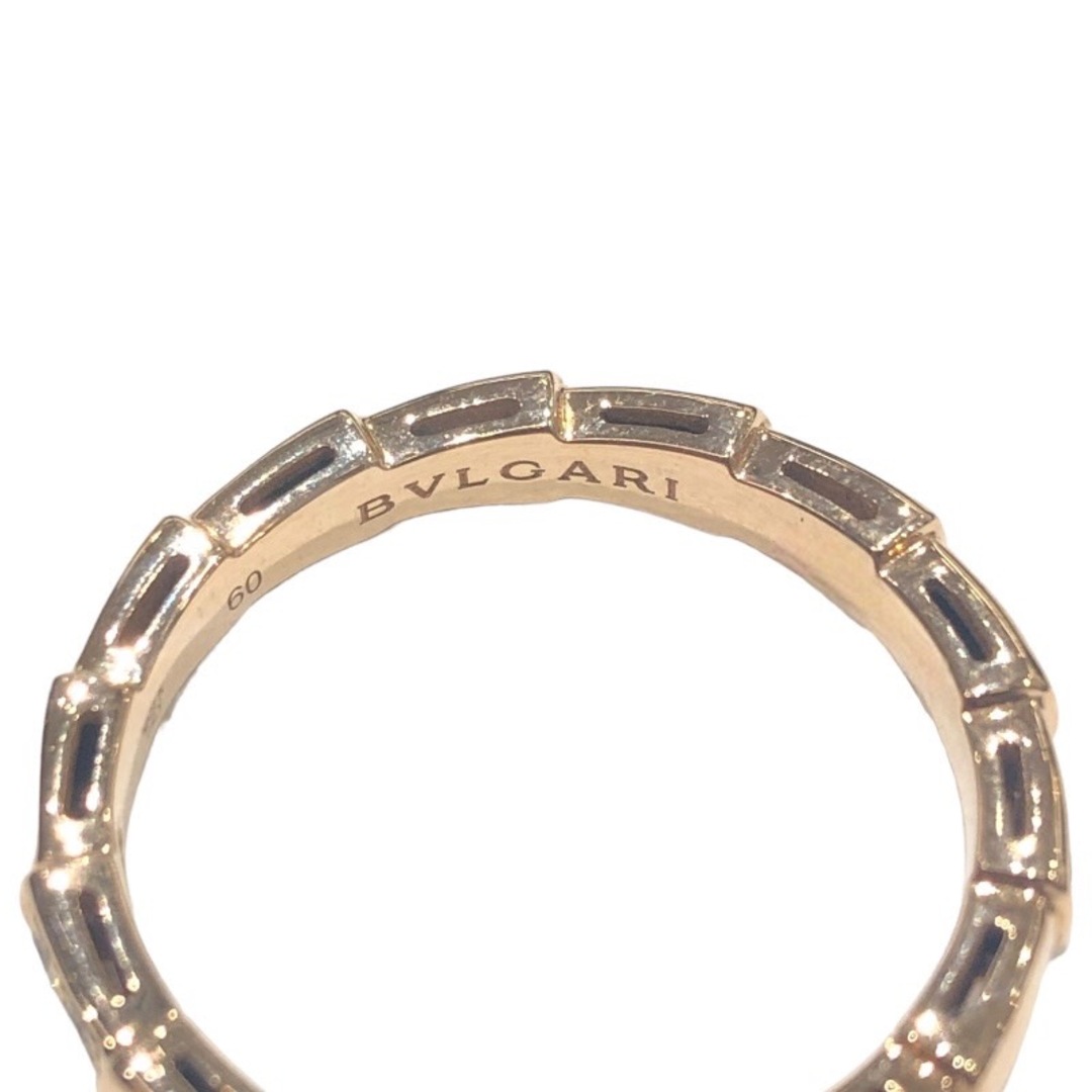 BVLGARI(ブルガリ)の　ブルガリ BVLGARI セルペンティ ヴァイパー リング ハーフダイヤ 750PG #60 750ピンクゴールド ジュエリー レディースのアクセサリー(リング(指輪))の商品写真