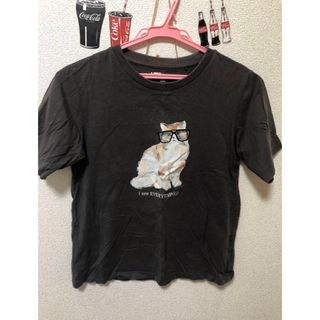 レディース キッズ Tシャツ ユニクロSサイズ(Tシャツ(半袖/袖なし))