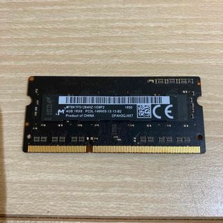 Micron 4GB 1RX8 PC3L-14900S-13-13-B4 メモリ(PCパーツ)