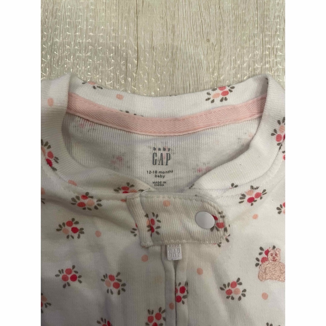 babyGAP(ベビーギャップ)のベビーーギャップ★カバーオール  80 美品★baby GAP★ ベビー服　長袖 キッズ/ベビー/マタニティのベビー服(~85cm)(ロンパース)の商品写真