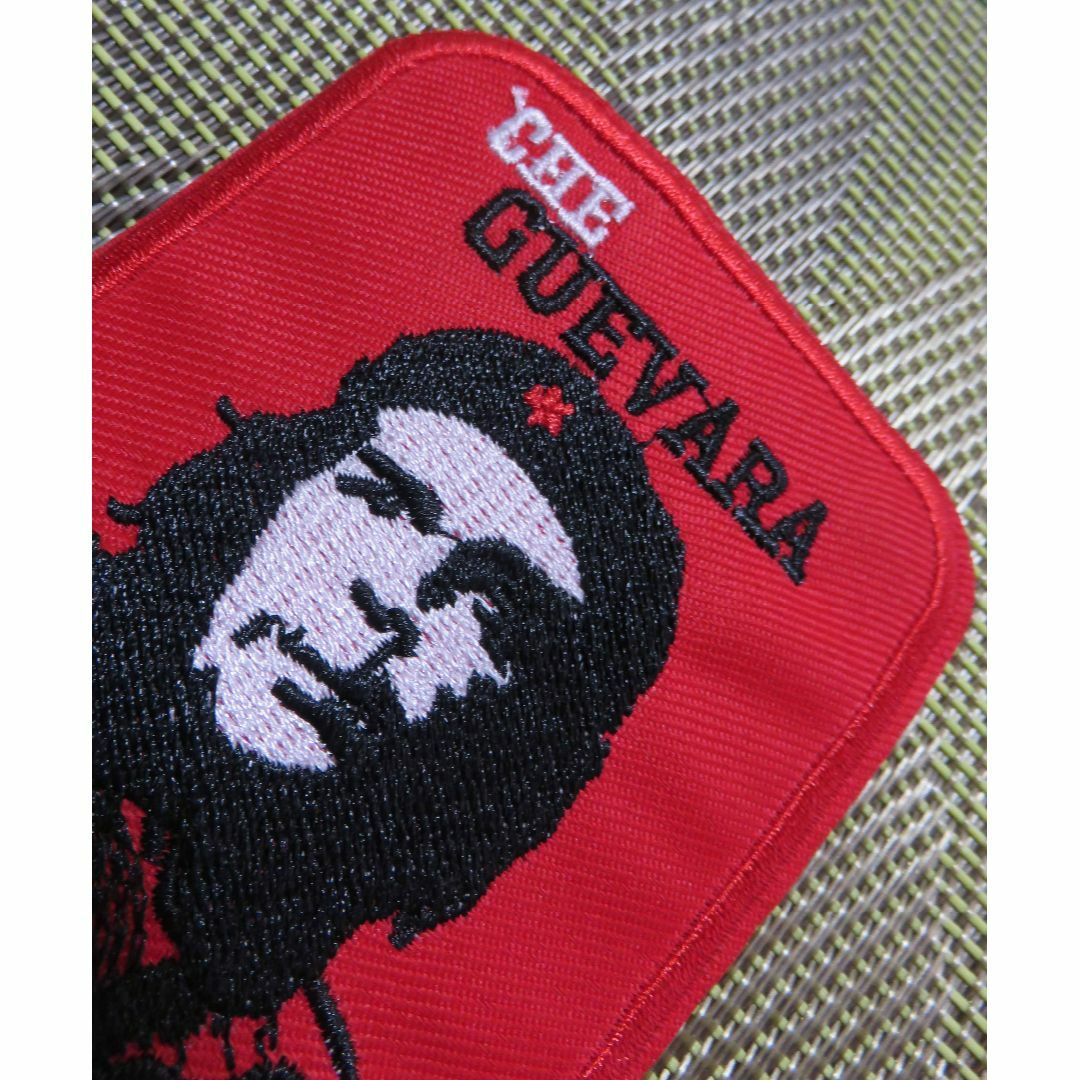 《赤Gv革命》新品チェ.ゲバラ自由の戦士Guevara　アルゼンチン刺繍ワッペン ハンドメイドの素材/材料(各種パーツ)の商品写真