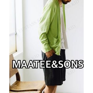 MAATEE&SONS シルクカーディガン マーティーアンドサンズ