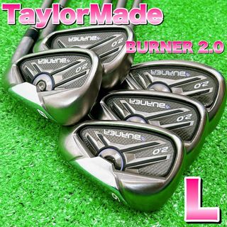 テーラーメイド(TaylorMade)の【人気モデル】テーラーメイド　バーナー 2.0　レディース　アイアンセット　5本(クラブ)