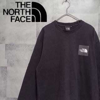 ザノースフェイス(THE NORTH FACE)のTHE NORTH FACE ノースフェイス メンズ ロンT ブラック L(Tシャツ/カットソー(七分/長袖))