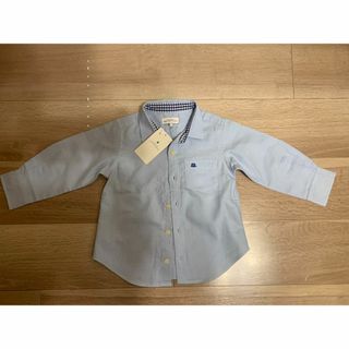 ユナイテッドアローズグリーンレーベルリラクシング(UNITED ARROWS green label relaxing)の【最終値下】未使用タグ付 UNITED ARROWS 95 子供服ボタンシャツ (Tシャツ/カットソー)