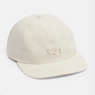 A24 映画　Cream Logo Hat 新品(キャップ)