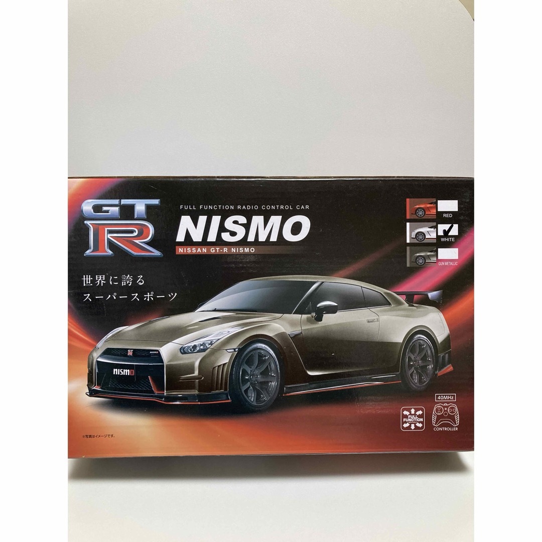 日産(ニッサン)のラジコン ニッサン GT-R NISMO 新品未開封品 エンタメ/ホビーのおもちゃ/ぬいぐるみ(ホビーラジコン)の商品写真