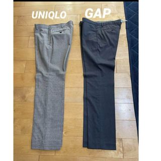 ギャップ(GAP)のUNIQLO/GAP スラックス(スラックス)