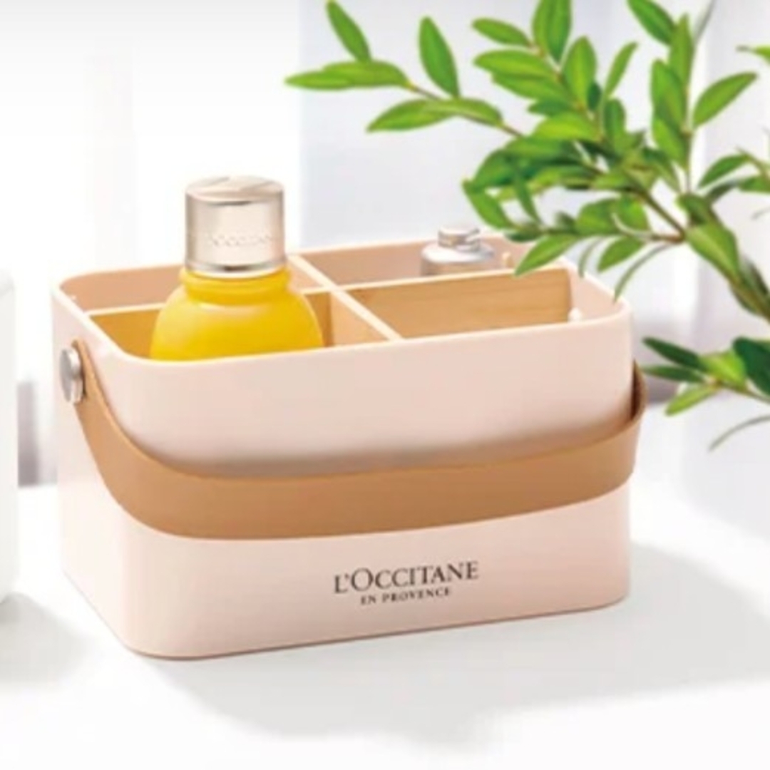 L'OCCITANE(ロクシタン)のロクシタンノベルティ　ポータブルキャリー インテリア/住まい/日用品のキッチン/食器(収納/キッチン雑貨)の商品写真