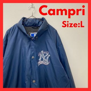 MLB - 【美品】90’s 古着　CAMPRI　コーチジャケット　ヤンキース　メンズ　L