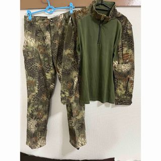 サバゲー用 装備 上下セット 迷彩風(戦闘服)