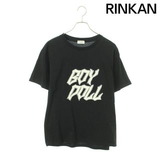 セリーヌ(celine)のセリーヌバイエディスリマン  22AW  2X59C671Q BOY DOLLラインストーンロゴプリントTシャツ メンズ M(Tシャツ/カットソー(半袖/袖なし))