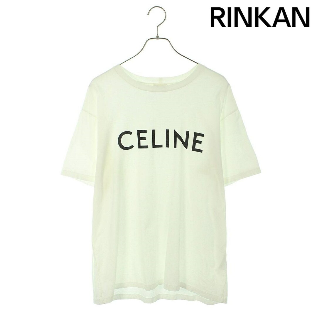 celine(セリーヌ)のセリーヌバイエディスリマン  2X681671Q ルーズフィットロゴプリントTシャツ メンズ M メンズのトップス(Tシャツ/カットソー(半袖/袖なし))の商品写真