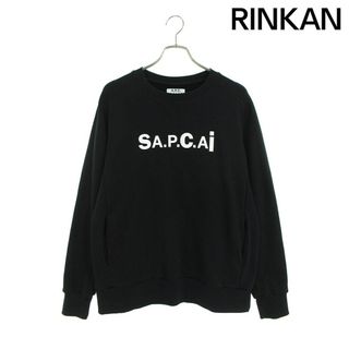 A.P.C - アーペーセー ×サカイ Sacai プリントクルーネックスウェット メンズ M