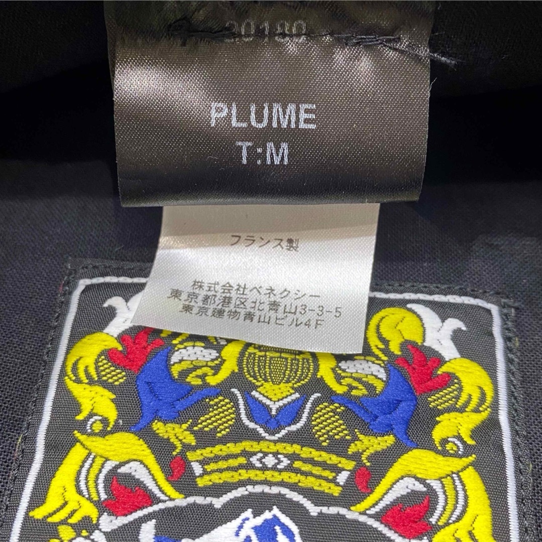 LAULHERE PLUME  ロレール ベレー帽　コットン　ネイビー　プルム レディースの帽子(ハンチング/ベレー帽)の商品写真