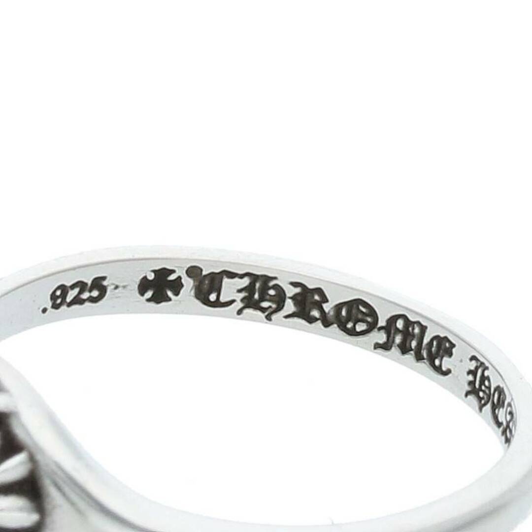 Chrome Hearts(クロムハーツ)のクロムハーツ  BUBBLGM MINI HALF CRSBL/バブルガムクロスボール シルバーリング メンズ 6号 メンズのアクセサリー(リング(指輪))の商品写真