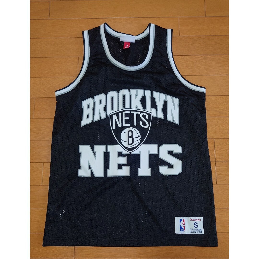 MITCHELL & NESS(ミッチェルアンドネス)のNBA タンクトップ　ネッツ　バスケ　mitchell&mess nets　メ… スポーツ/アウトドアのスポーツ/アウトドア その他(バスケットボール)の商品写真