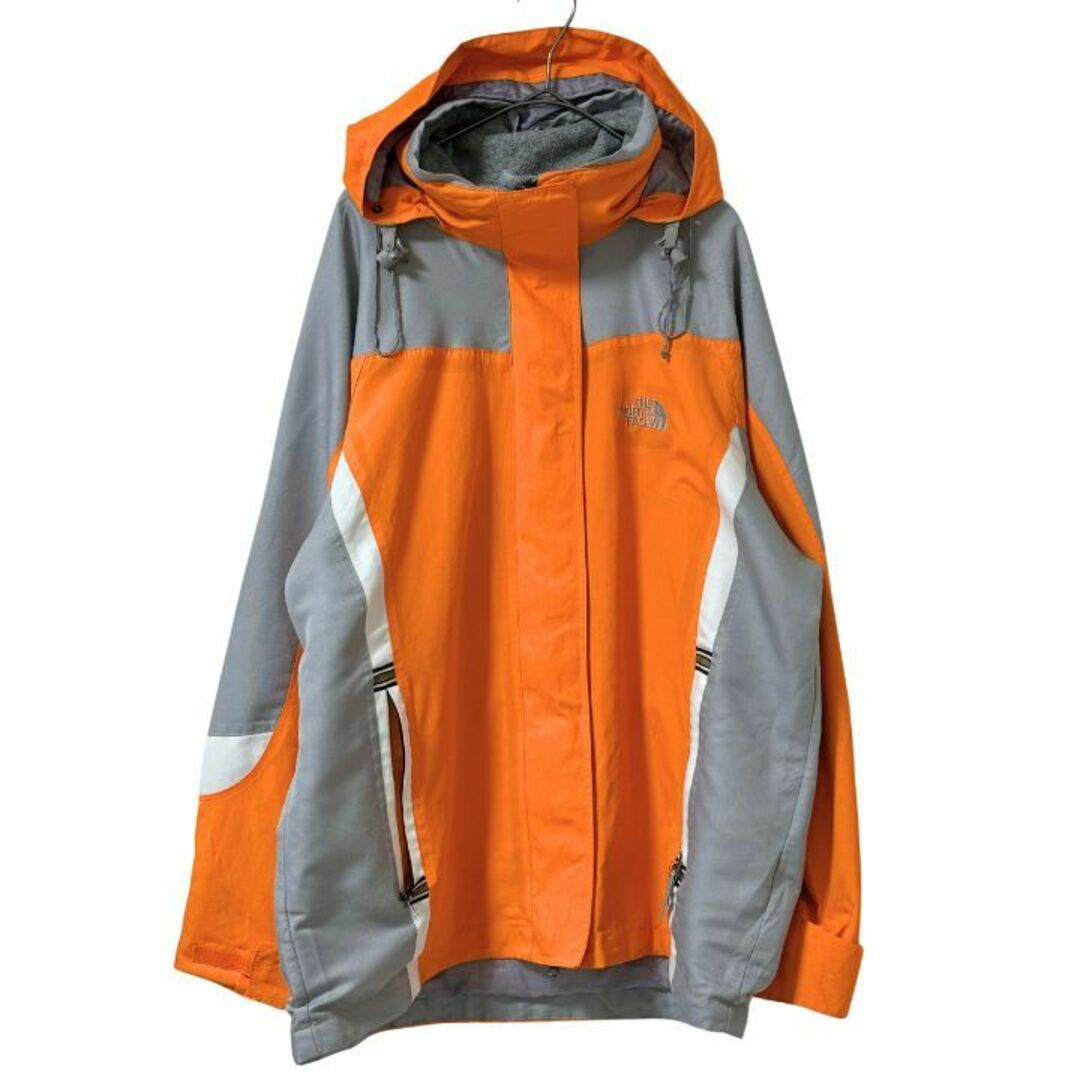 THE NORTH FACE(ザノースフェイス)の【ノースフェイス】マウンテンパーカー HYVENT 2XL相当 オレンジ 企業 メンズのジャケット/アウター(ナイロンジャケット)の商品写真