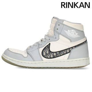 ナイキ(NIKE)のナイキ ×ディオール DIOR  AIR JORDAN 1 HIGH OG DIOR CN8607-002 エアジョーダン1ハイオージーディオールスニーカー メンズ 27cm(スニーカー)