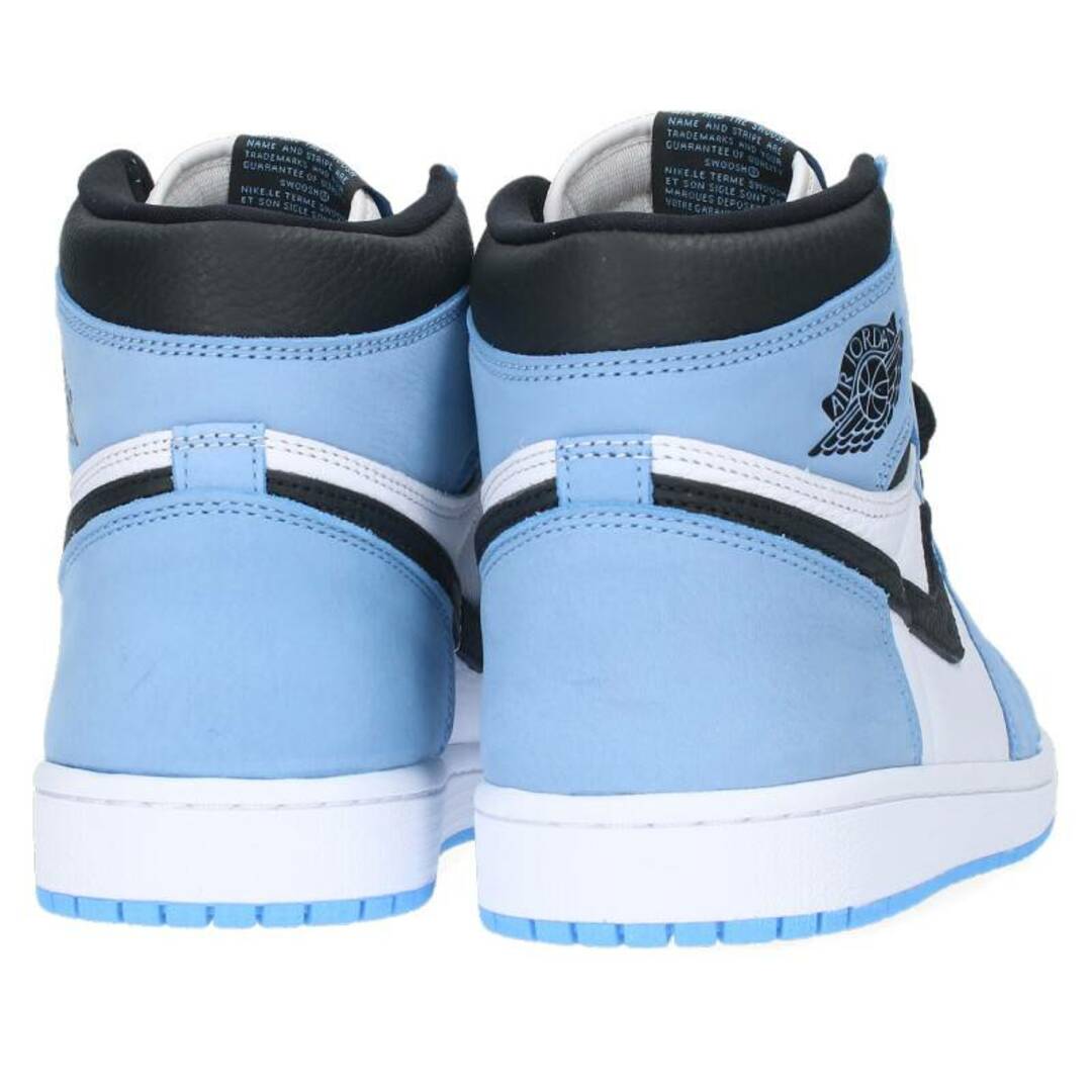 NIKE(ナイキ)のナイキ  AIR JORDAN 1 RETRO HIGH OG UNIVERCITY BLUE 555088-134 エアジョーダンワンハイユニバーシティーブルースニーカー メンズ 27.5cm メンズの靴/シューズ(スニーカー)の商品写真