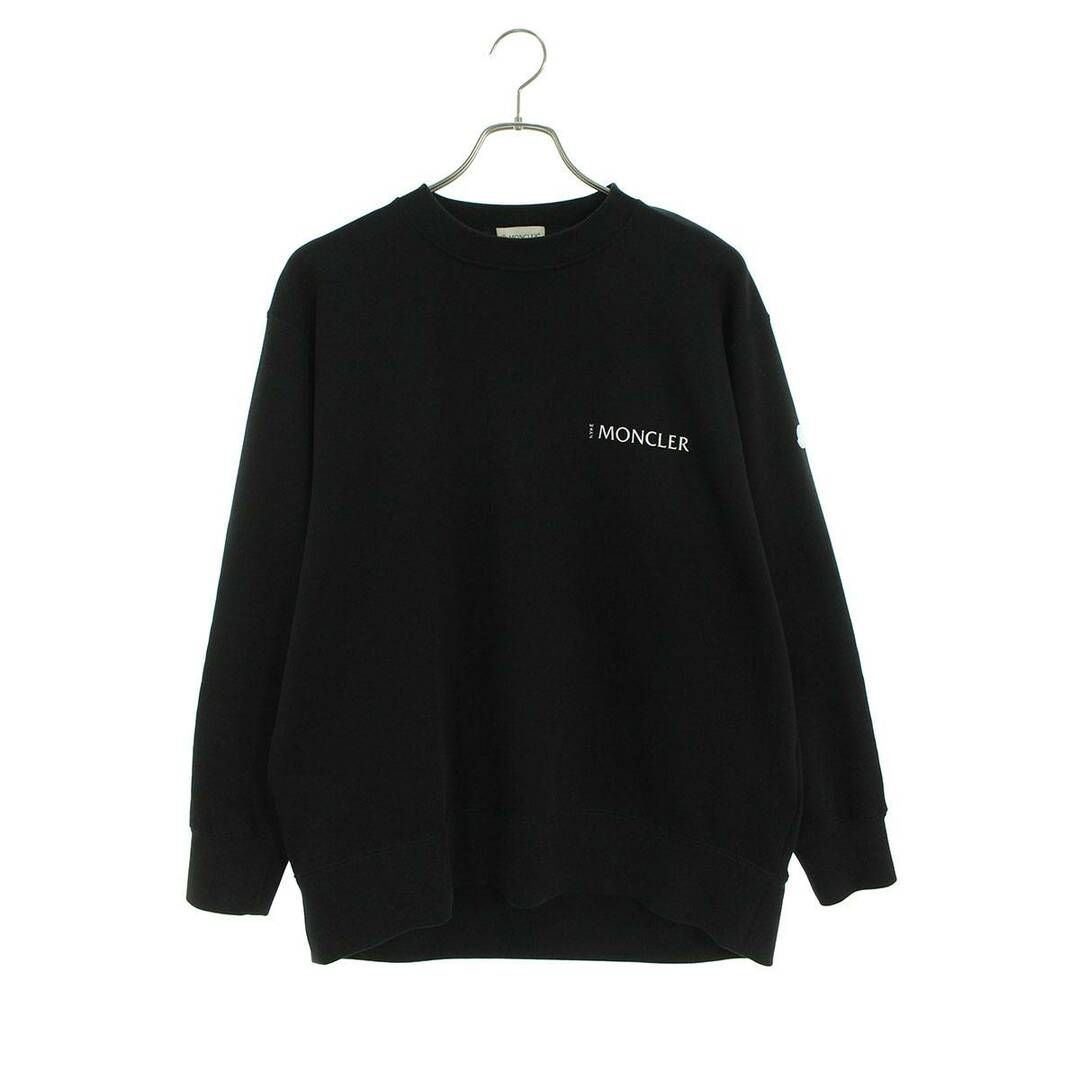 MONCLER(モンクレール)のモンクレールジーニアス ×ハイク HYKE  SWEATSHIRT WOMAN ラバーロゴプルオーバースウェット レディース L レディースのトップス(トレーナー/スウェット)の商品写真