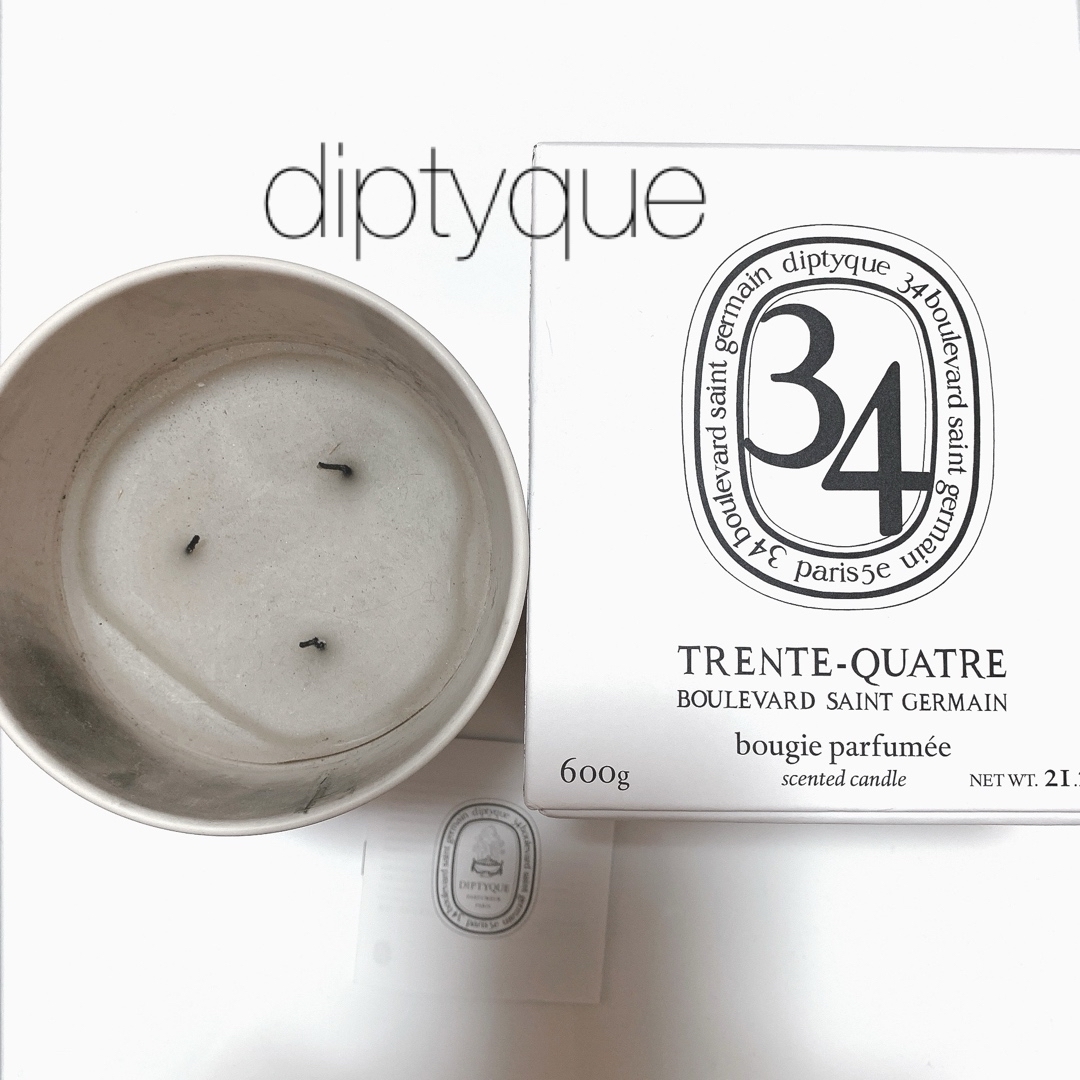 diptyque(ディプティック)のdiptyque　  ディプティック　キャンドル サンジェルマン34  600g コスメ/美容のリラクゼーション(キャンドル)の商品写真