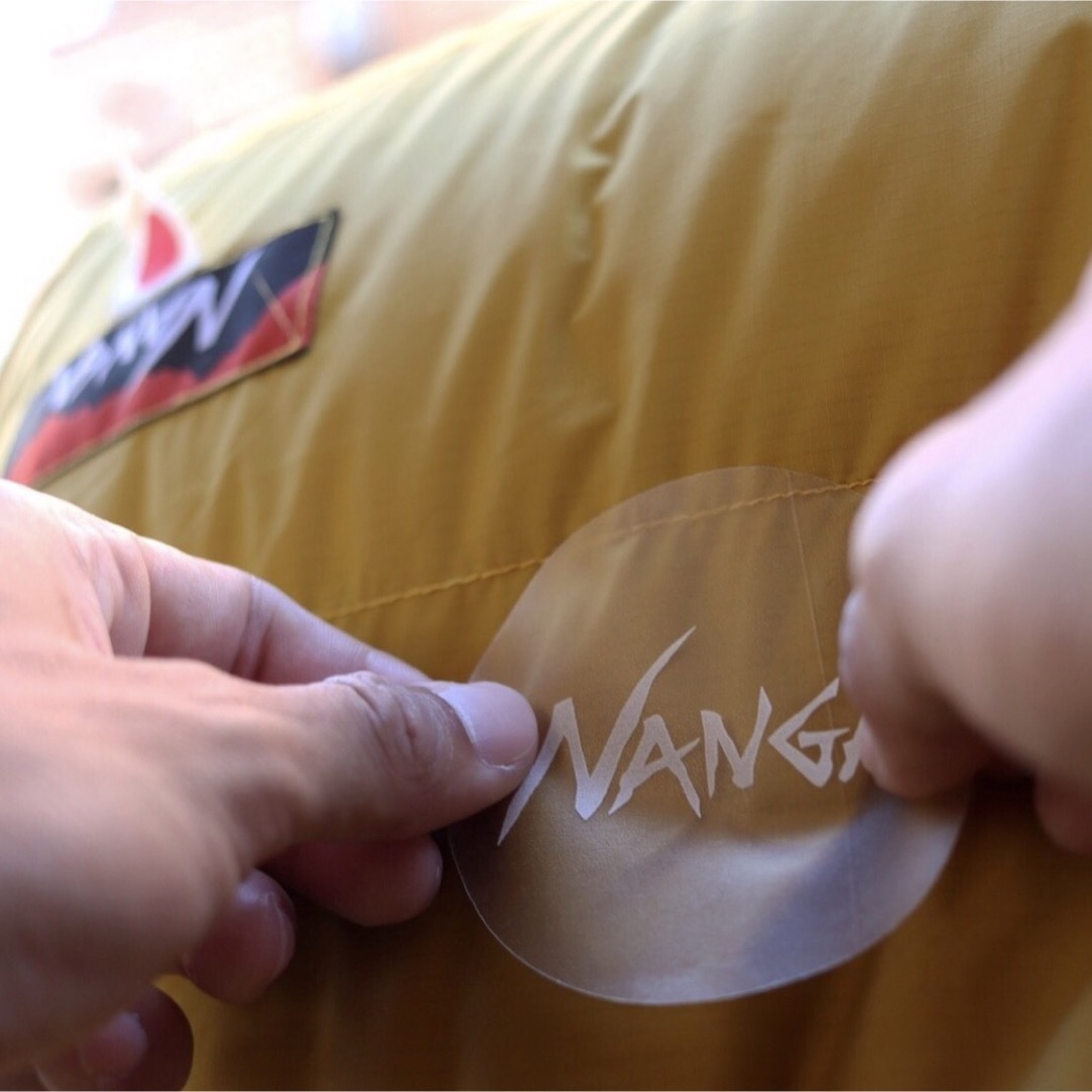 NANGA(ナンガ)のNANGA【ナンガ×ギアエイド リペアパッチ】テント修理・キャンプ・登山 スポーツ/アウトドアのアウトドア(その他)の商品写真