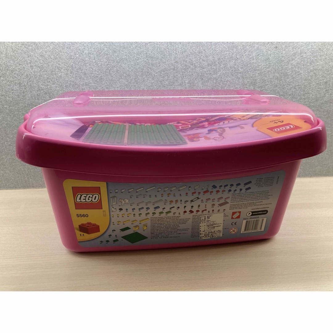 Lego(レゴ)のレゴ  ピンクのコンテナデラックス 5560 キッズ/ベビー/マタニティのおもちゃ(積み木/ブロック)の商品写真