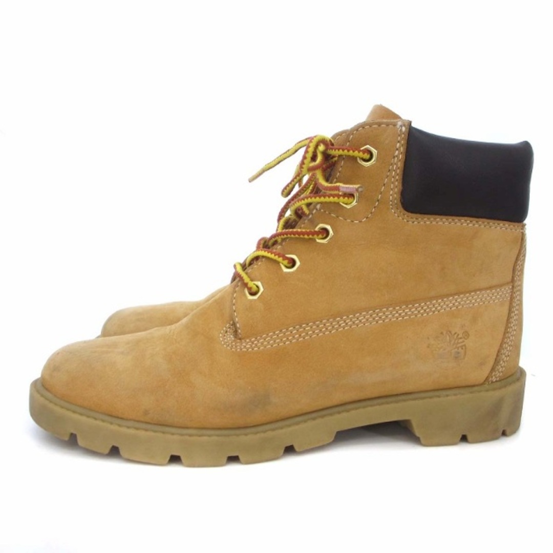 Timberland(ティンバーランド)のティンバーランド 10960M ミッドカットブーツ レザー 茶 23.0 レディースの靴/シューズ(ブーツ)の商品写真