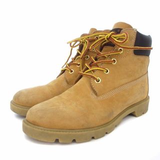 ティンバーランド(Timberland)のティンバーランド 10960M ミッドカットブーツ レザー 茶 23.0(ブーツ)