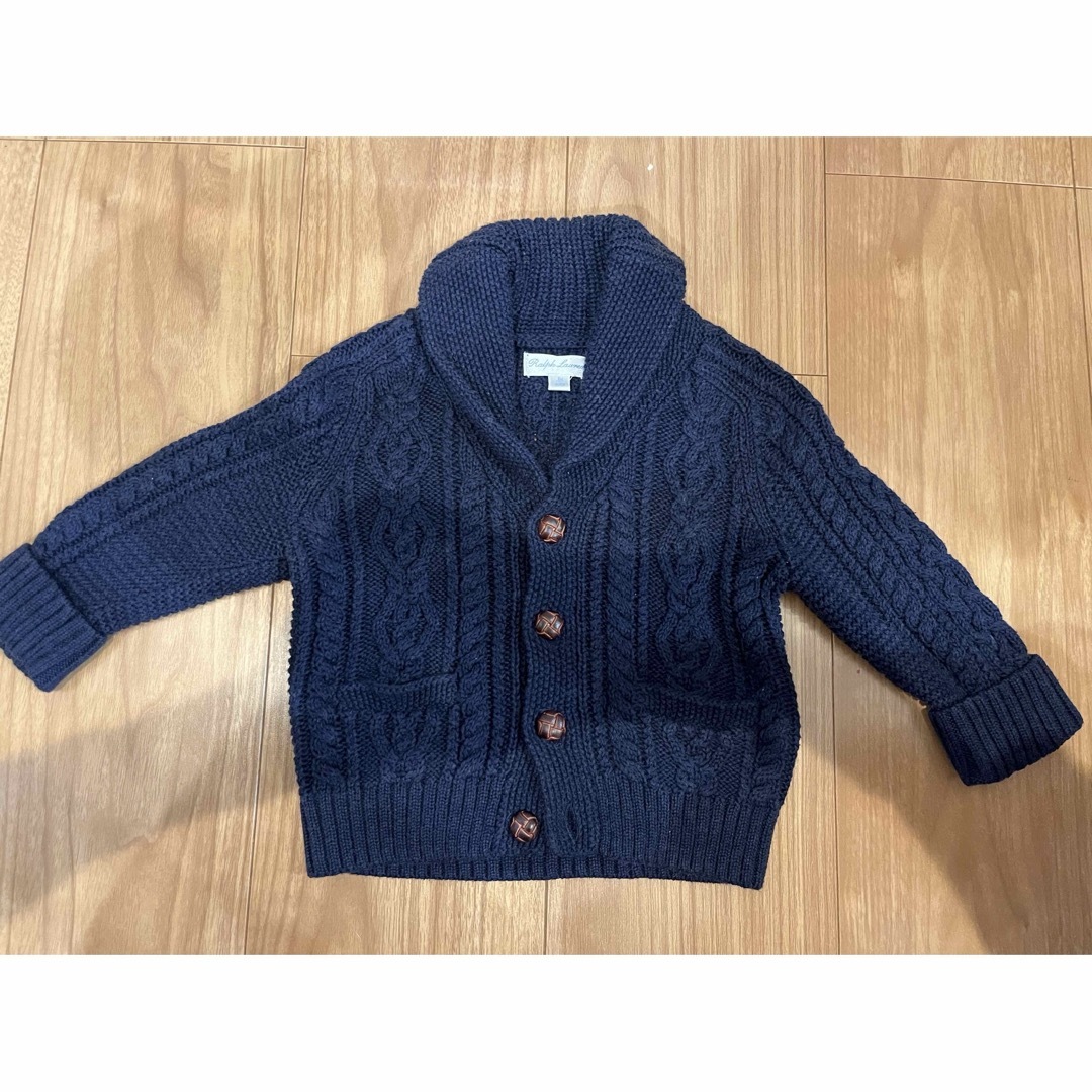 Ralph Lauren(ラルフローレン)のラルフローレンカーディガン キッズ/ベビー/マタニティのキッズ服男の子用(90cm~)(カーディガン)の商品写真