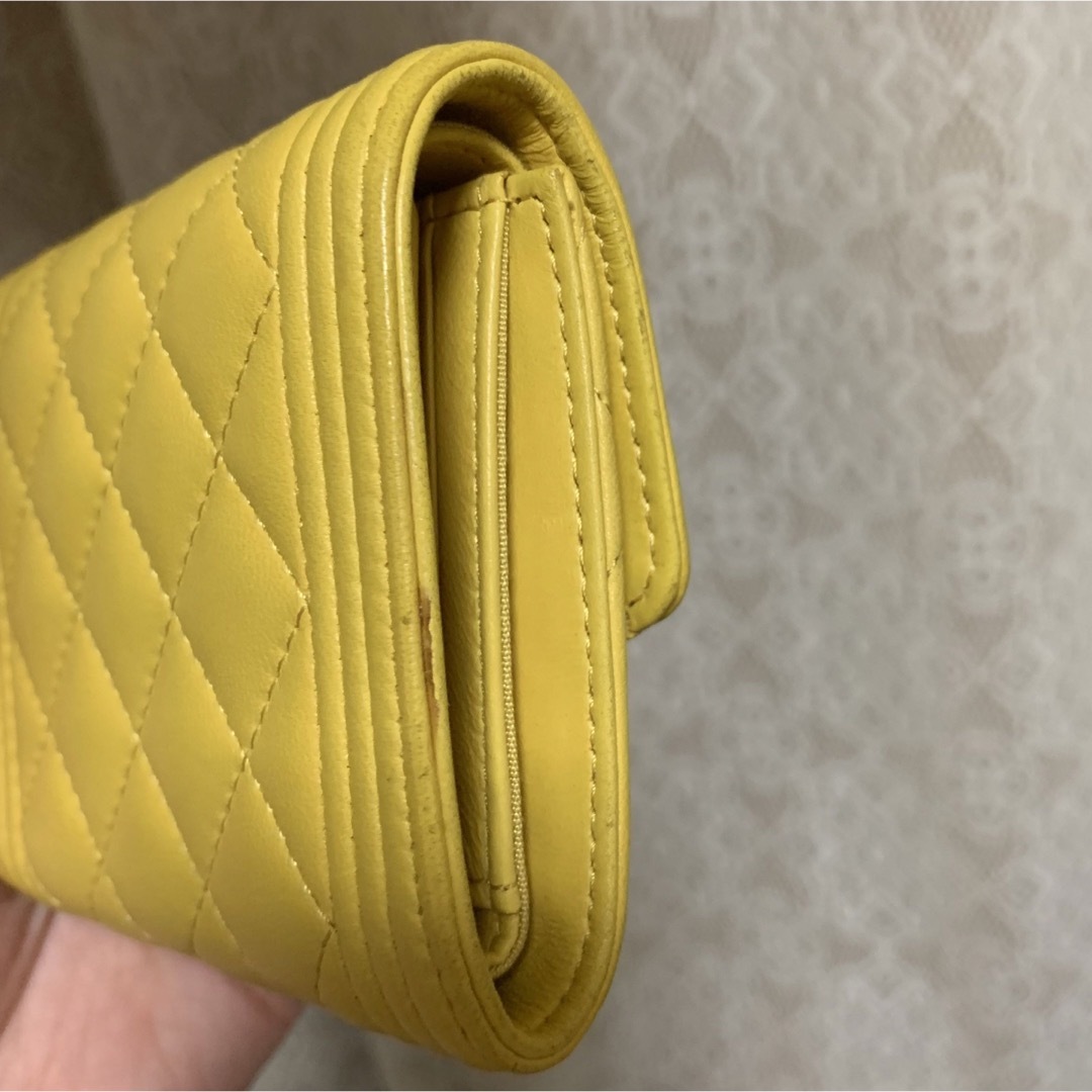 CHANEL(シャネル)のCHANEL ボーイシャネル 三つ折財布 レディースのファッション小物(財布)の商品写真