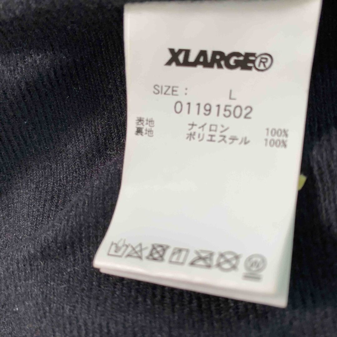 XLARGE(エクストララージ)のXLARGE エクストララージ メンズ ナイロンジャケット ブラック メンズのジャケット/アウター(ナイロンジャケット)の商品写真