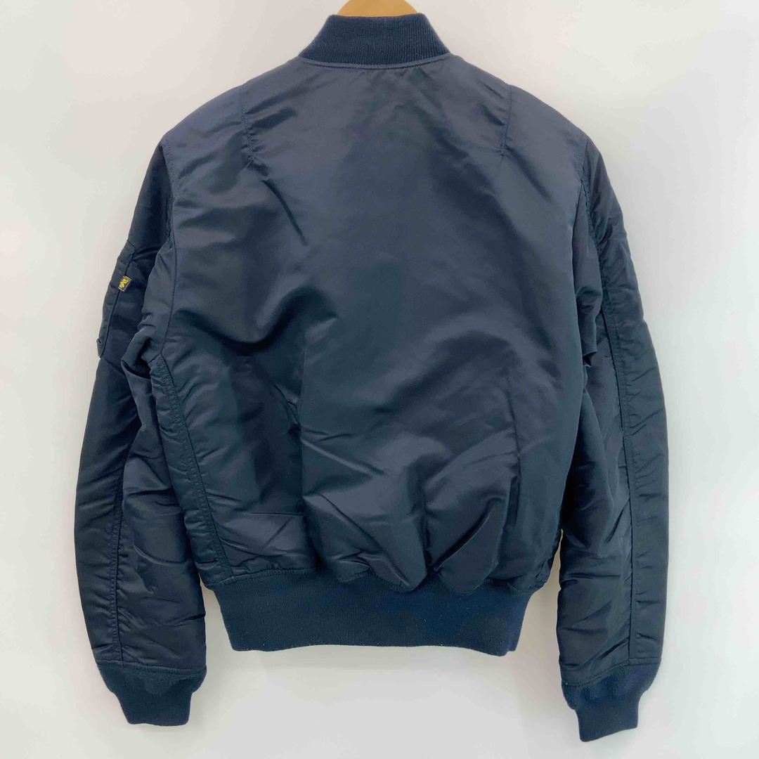 ALPHA INDUSTRIES(アルファインダストリーズ)のALPHA INDUSTRIES アルファインダストリーズ メンズ ブルゾン リバーシブル オレンジ 紺 メンズのジャケット/アウター(ブルゾン)の商品写真